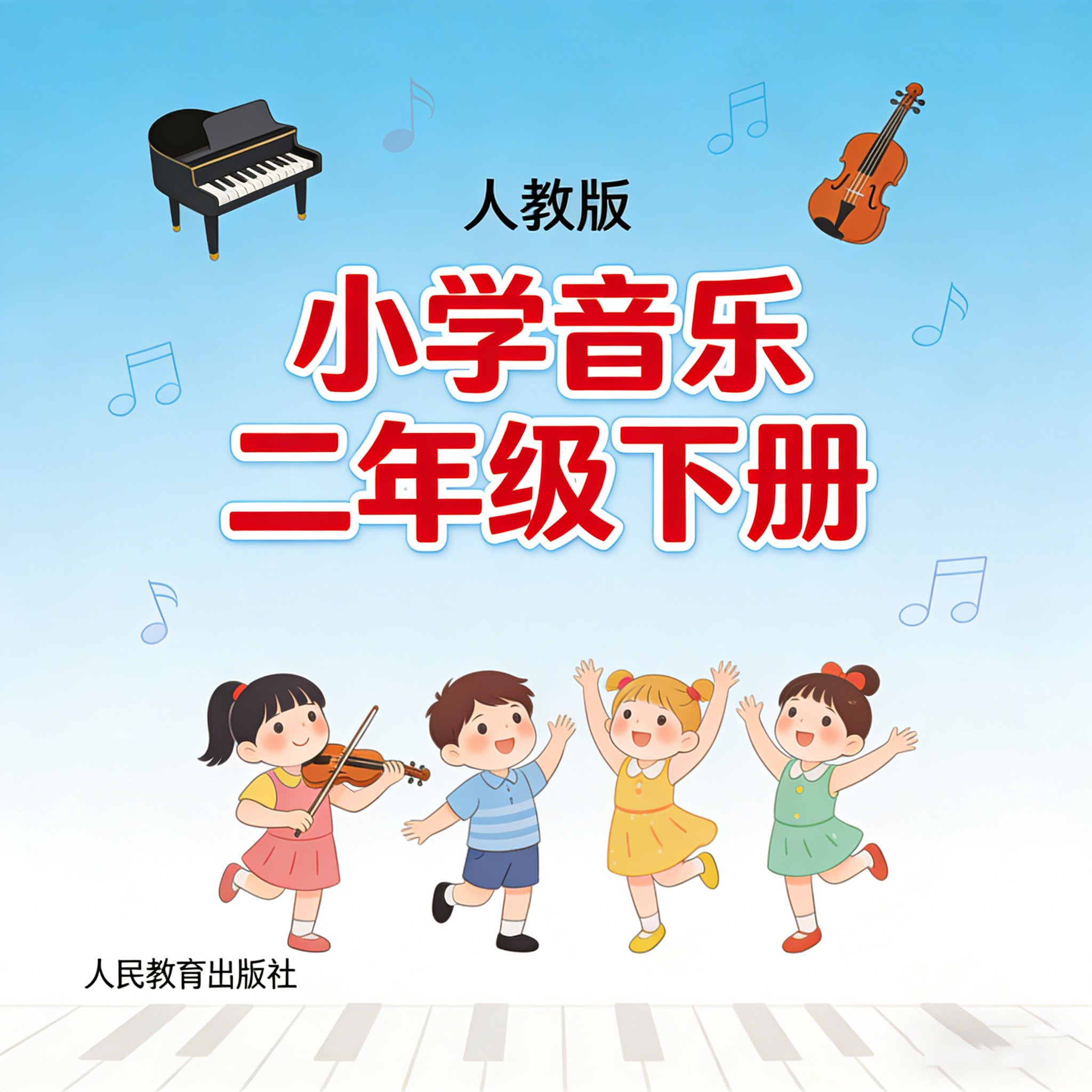 人教版小学音乐二年级（下册）